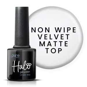 Halo Gel Polish Velvet Matte Top (Non Wipe)