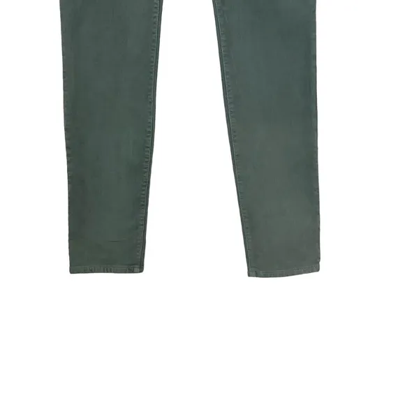 J Crew Lookout High Rise Skinny Corduroy Pants Soft Blue Green