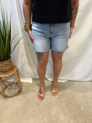 Judy Blue Vintage Wash Dad Shorts