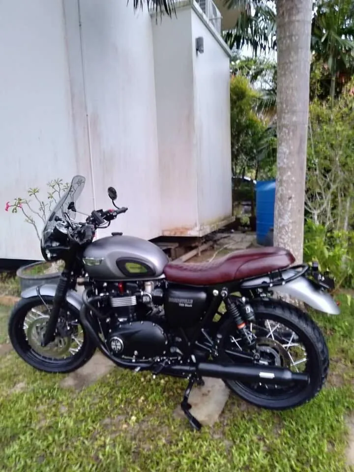 KB-TWSCS - Triumph Bonneville Water-Cooled Scrambler Seat