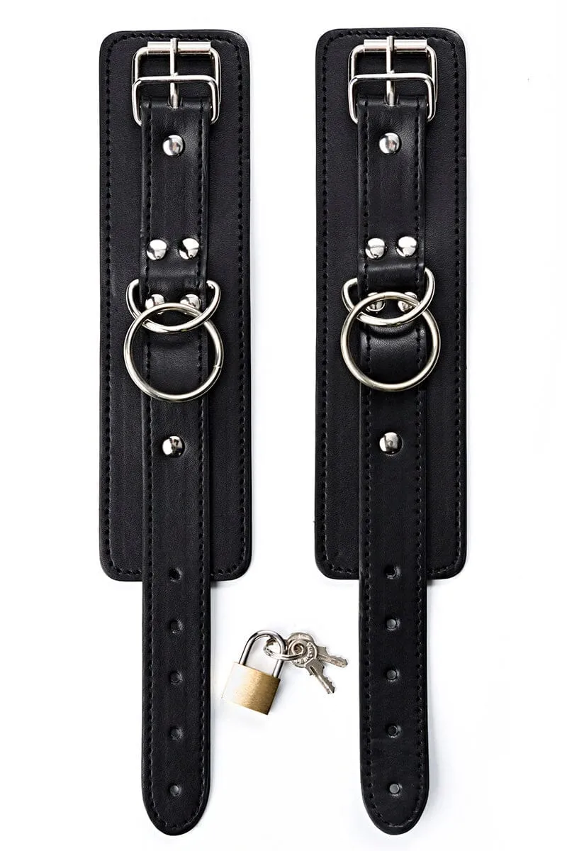 Key Lock Buckled Cuff Restraints