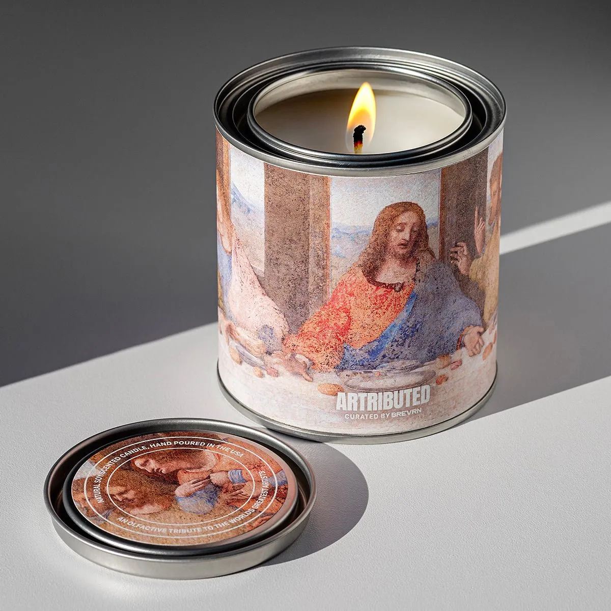 Leonardo Da Vinci The Last Supper Candle
