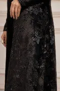 LF-VT-119-A-Black | MariaB M.Luxe Fabrics | Unstitched Embroidered Fabric