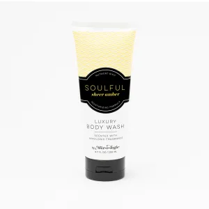 Luxury Body Wash & Shower Gel - Soulful (sheer amber) scent