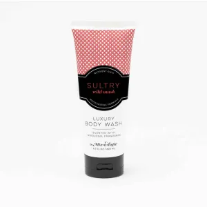 Luxury Body Wash & Shower Gel - Sultry (wild musk) scent