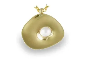Mabe Pearl Necklace, 9ct Yellow Gold