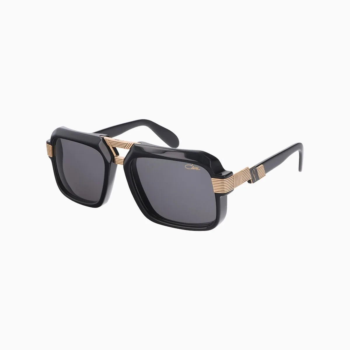 Men's Cazal 669 001 Black Gold Sunglasses