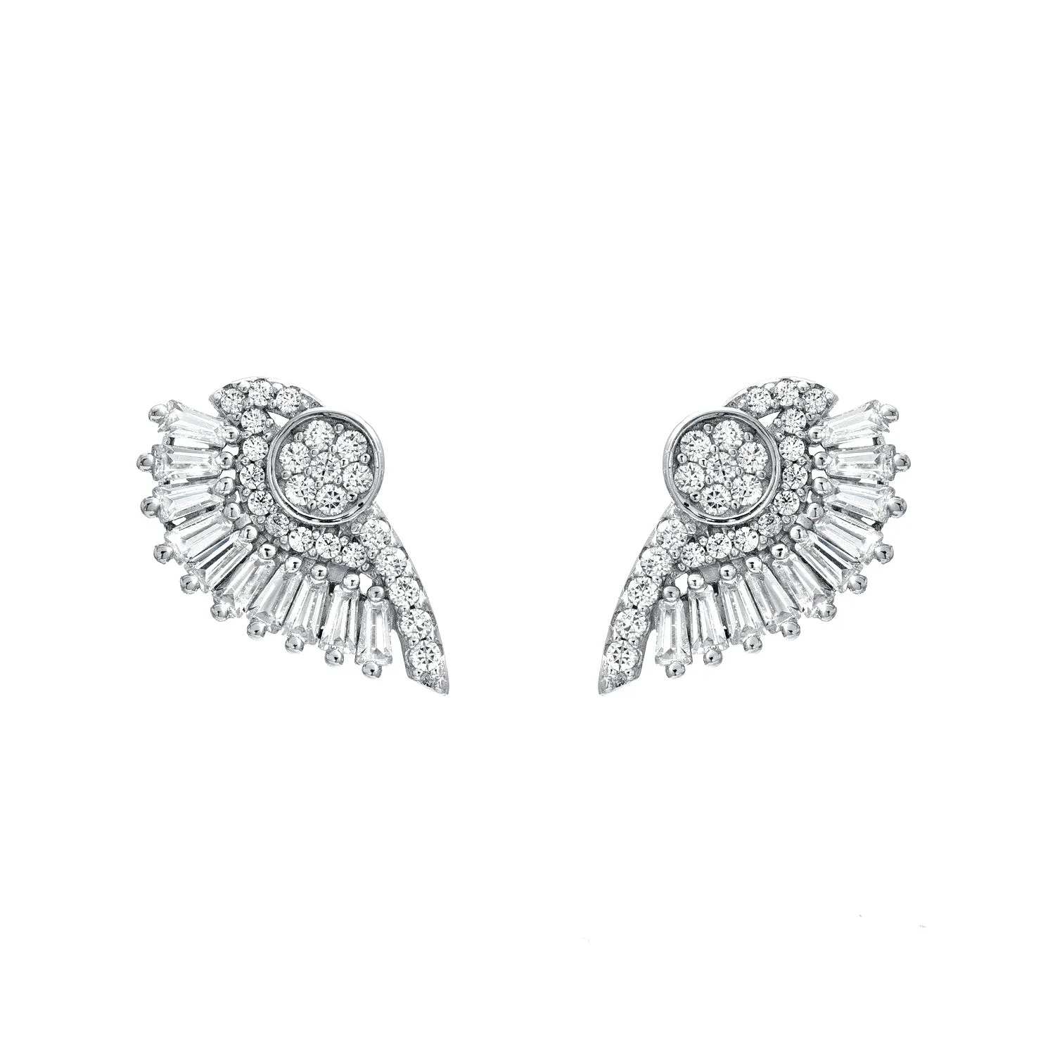 MINI ELECTRIC ANGEL STUD EARRINGS
