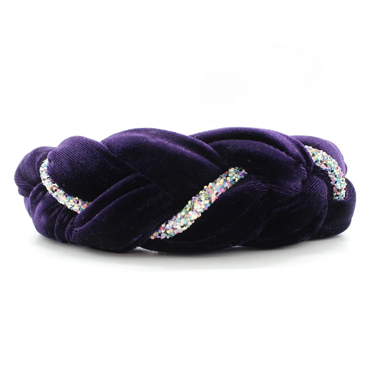 Mustard Velvet and Rhinestones Headband