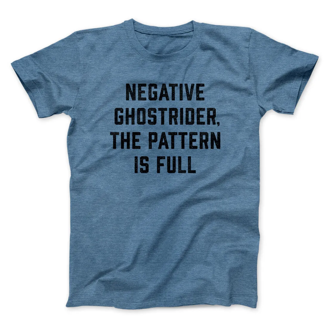 Negative Ghostrider The Pattern Is Full Funny Movie Men/Unisex T-Shirt