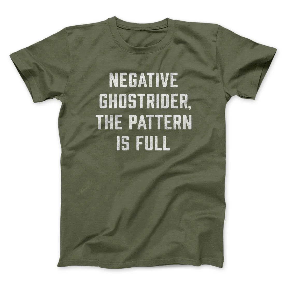 Negative Ghostrider The Pattern Is Full Funny Movie Men/Unisex T-Shirt