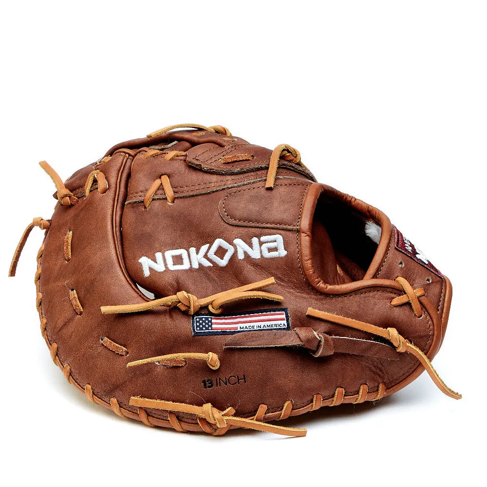 Nokona Walnut Classic 13" Baseball / Softball First Base Mitt: W-N70