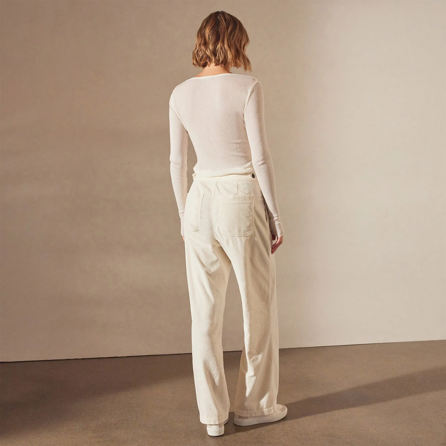 Pacifica Corduroy Pant - Canvas Pigment
