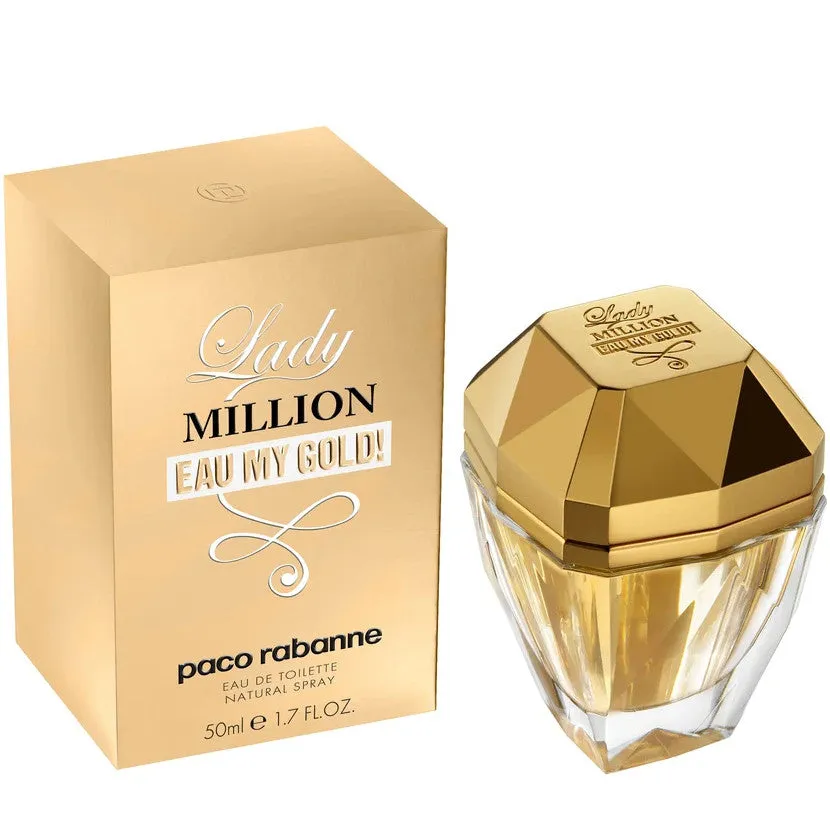 Paco Rabanne Lady Million Eau My Gold Perfume For Women EDT 50ml
