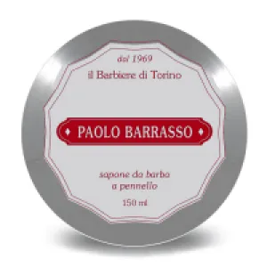Paolo Barrasso Luxury Shaving Cream Red 150mll