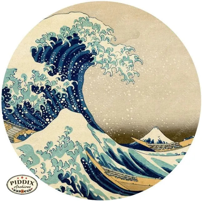 PDXC1064 -- Japanese Woodblocks 1850s