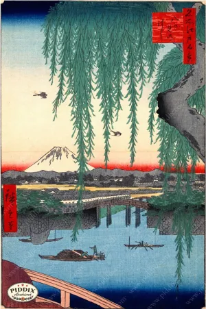 PDXC1068 -- Japanese Woodblocks 1850s