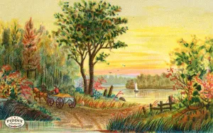 PDXC11034 -- Landscapes Horse and Cart