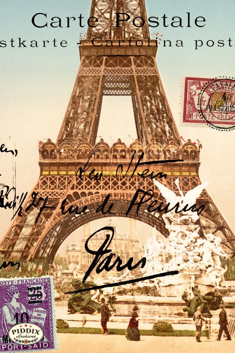 PDXC3867a & b -- Travel Postcards