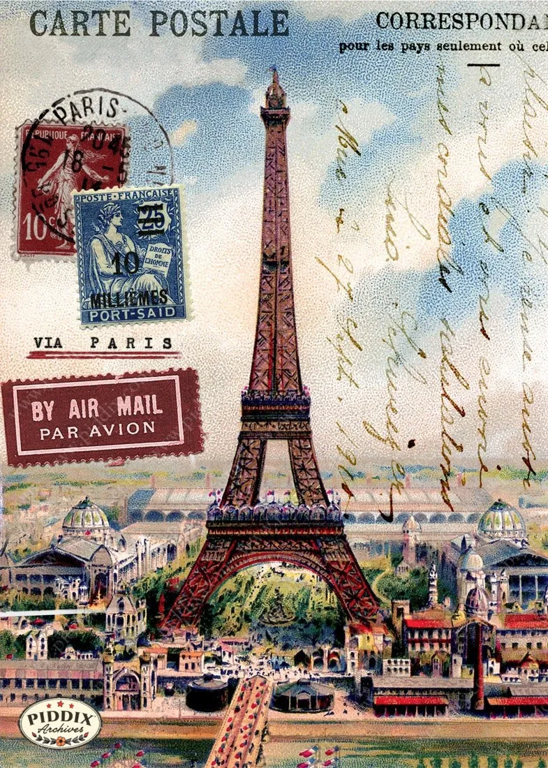 PDXC7914 a & b -- Travel Postcards