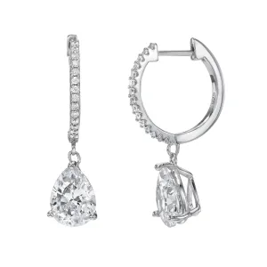 PEAR HUGGIES DROP EARRINGS