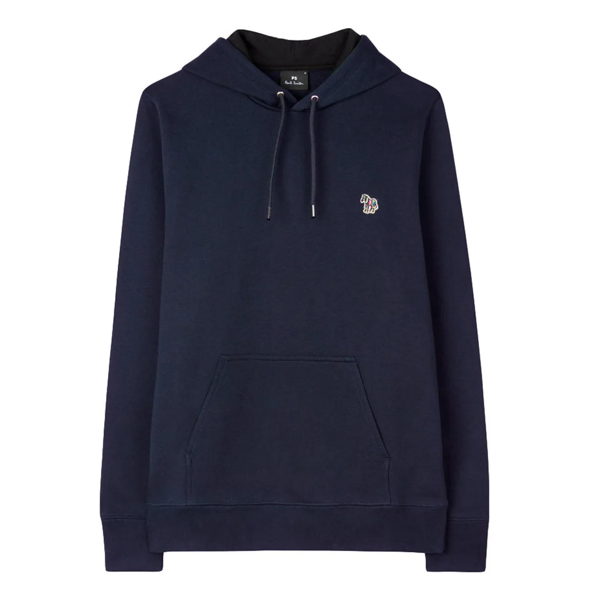 PS Paul Smith - Reg Fit Zebra Logo Hoodie in Navy