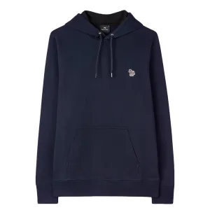 PS Paul Smith - Reg Fit Zebra Logo Hoodie in Navy