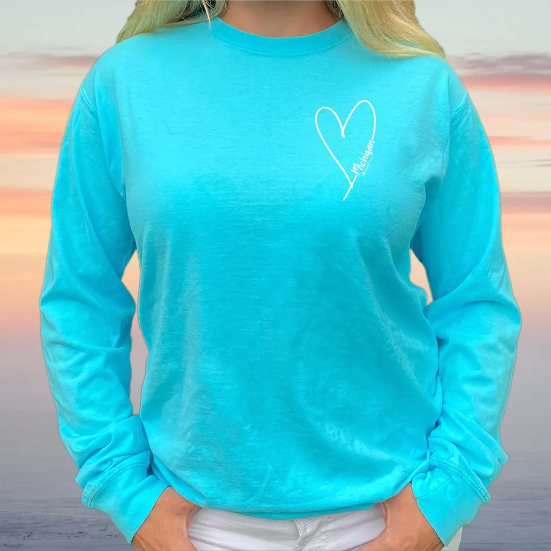 "Little Love" Relaxed Fit Stonewashed Long Sleeve Unisex T-Shirt
