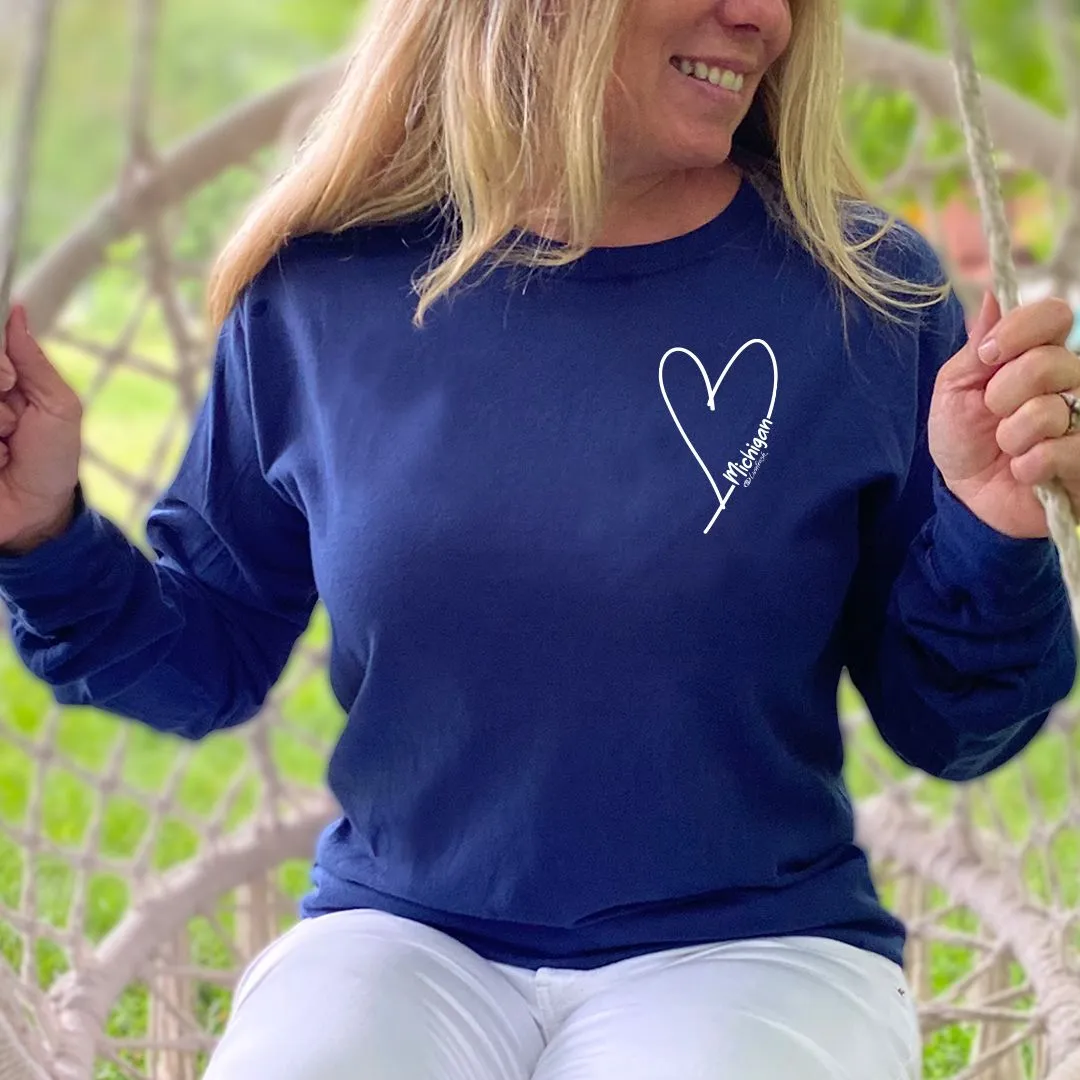 "Little Love" Relaxed Fit Stonewashed Long Sleeve Unisex T-Shirt