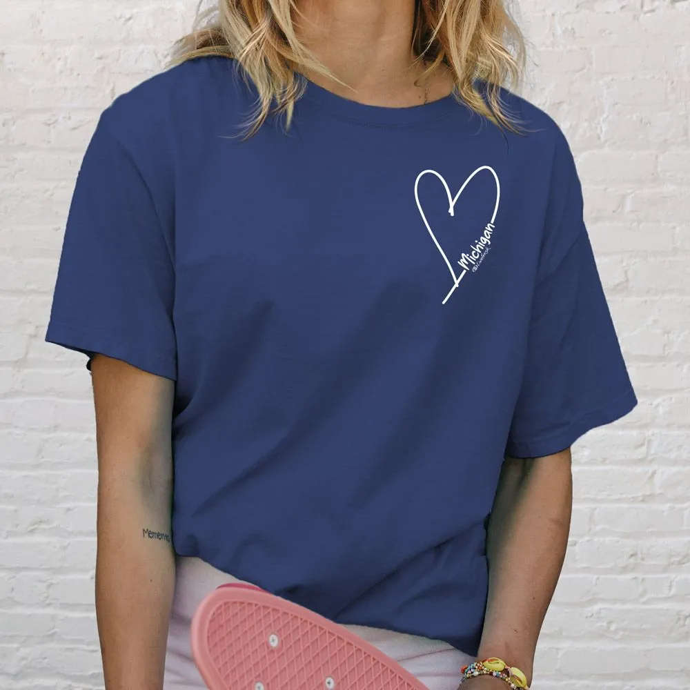 "Little Love" Relaxed Fit Stonewashed Unisex T-Shirt