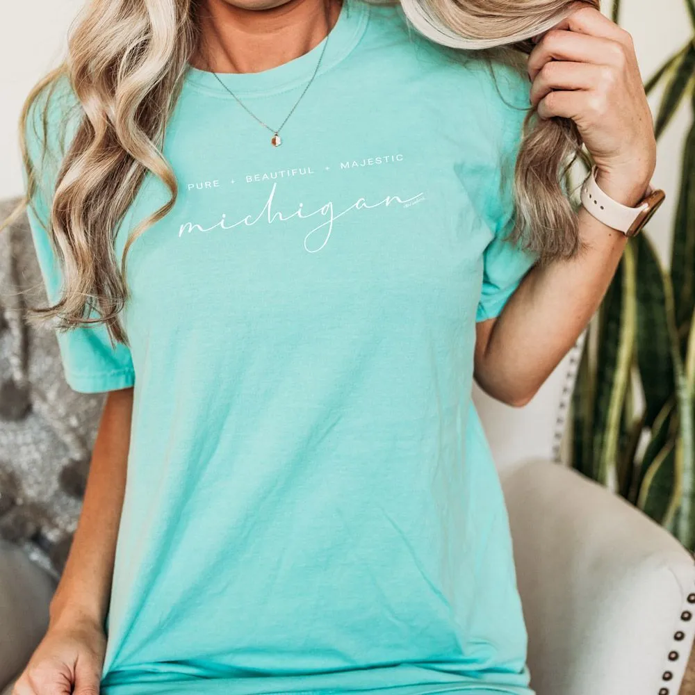 "Majestic" Relaxed Fit Stonewashed Unisex T-Shirt