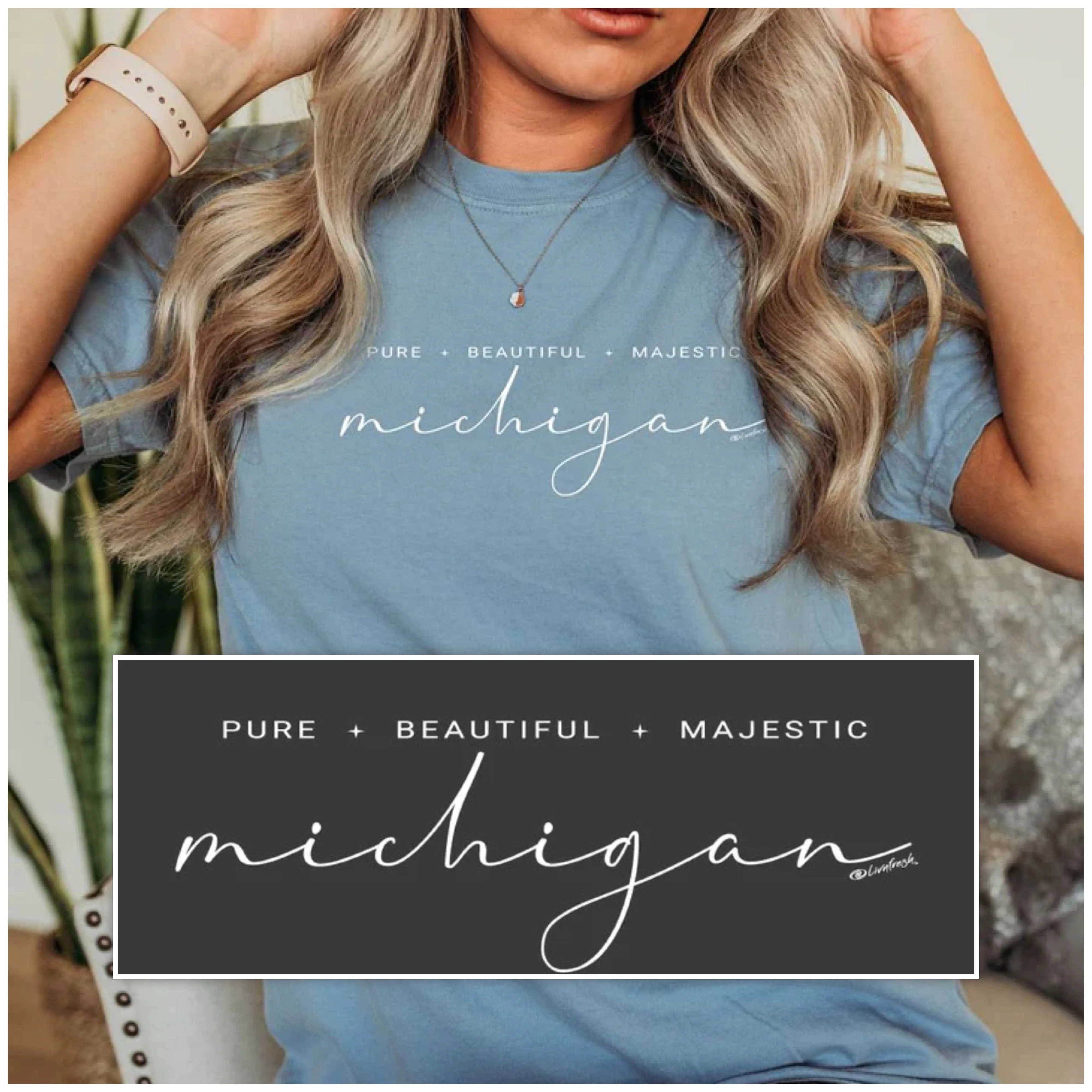 "Majestic" Relaxed Fit Stonewashed Unisex T-Shirt