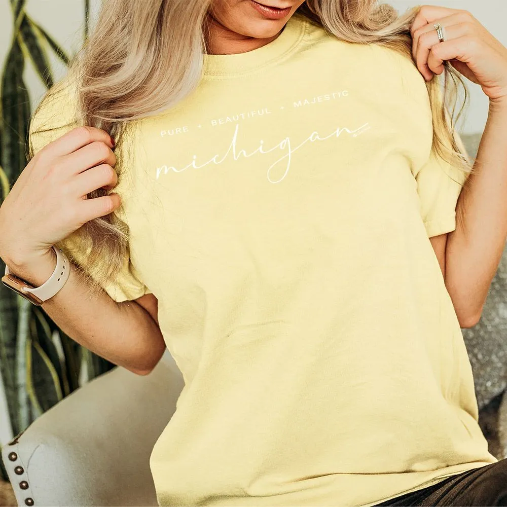 "Majestic" Relaxed Fit Stonewashed Unisex T-Shirt