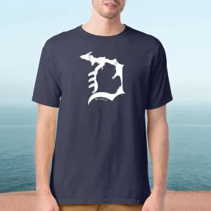 "Michigan D" Men's Stonewashed T-Shirt