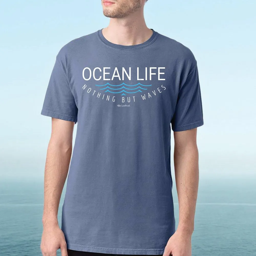 "Ocean Life" Men's Stonewashed T-Shirt