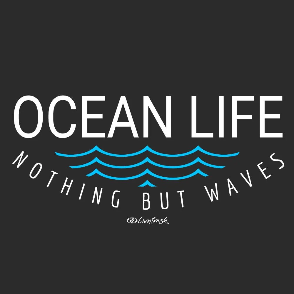 "Ocean Life" Relaxed Fit Stonewashed Unisex T-Shirt