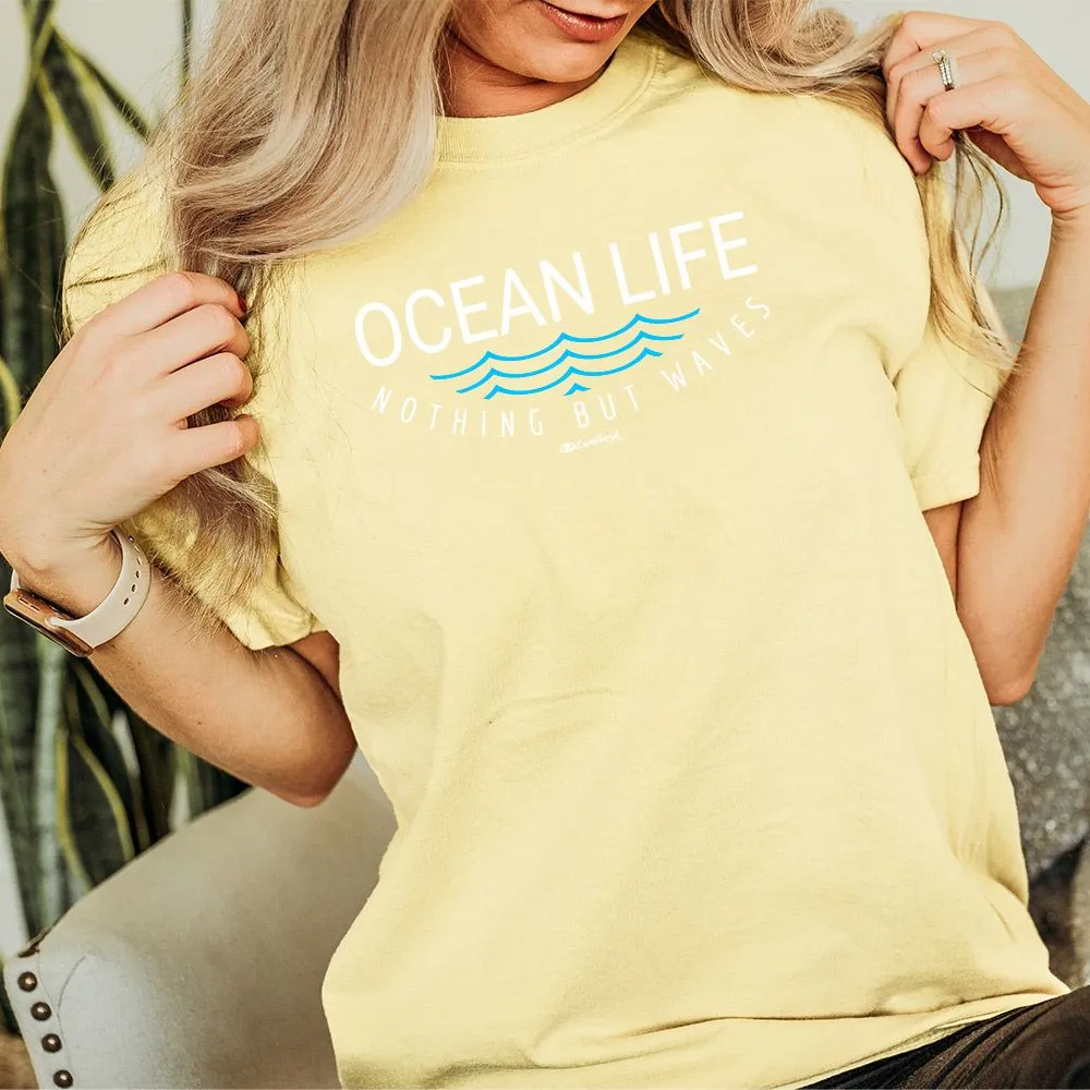 "Ocean Life" Relaxed Fit Stonewashed Unisex T-Shirt