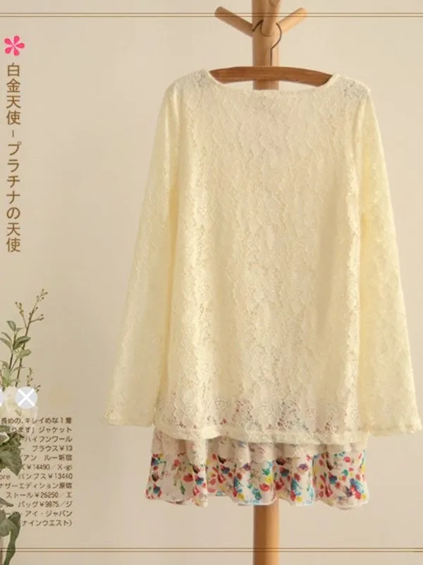 reindeer lace all over top