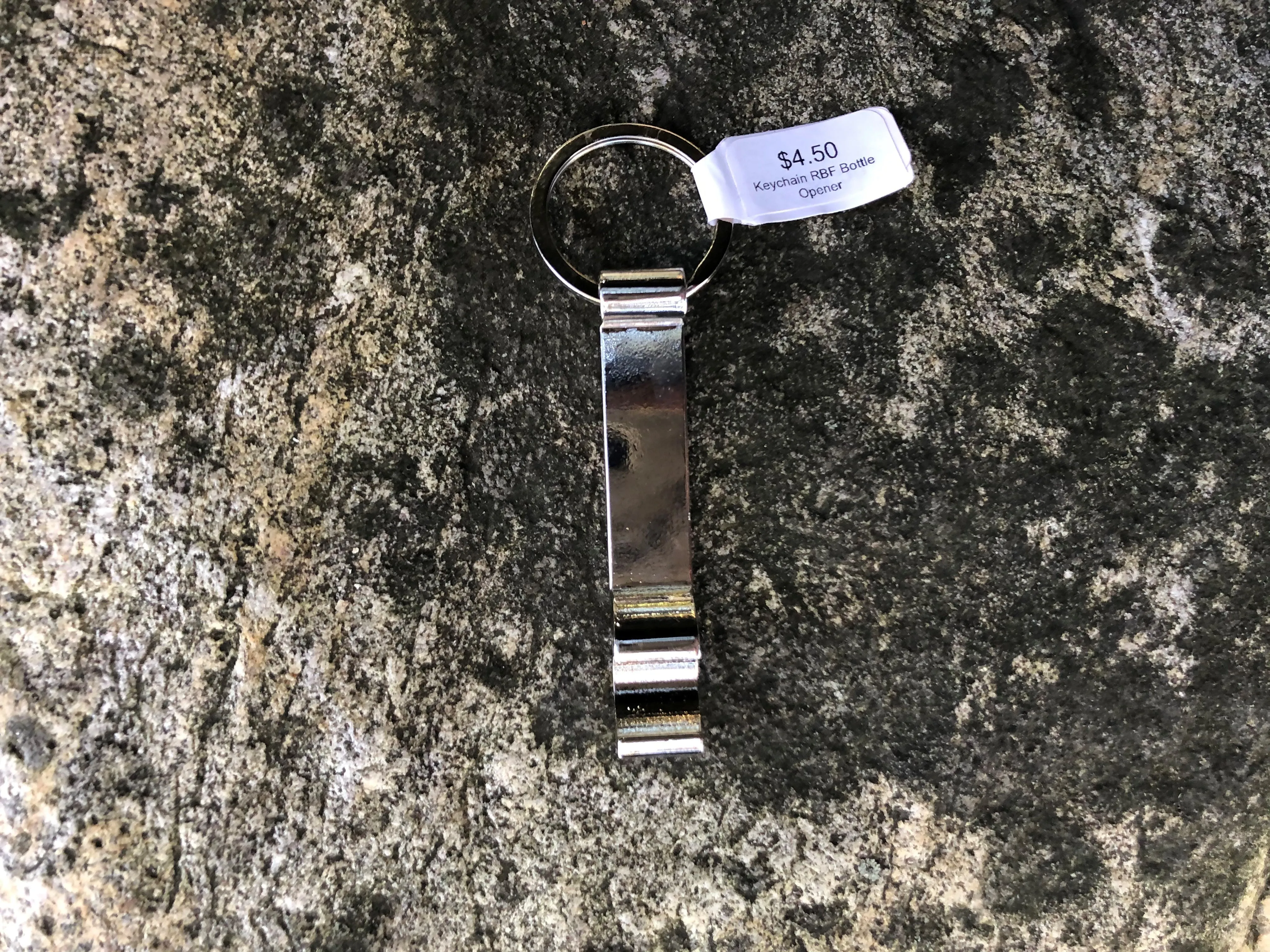 Remove Before Flight Bottle Opener Keychain