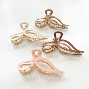 Ribbon Metal Claw Clip