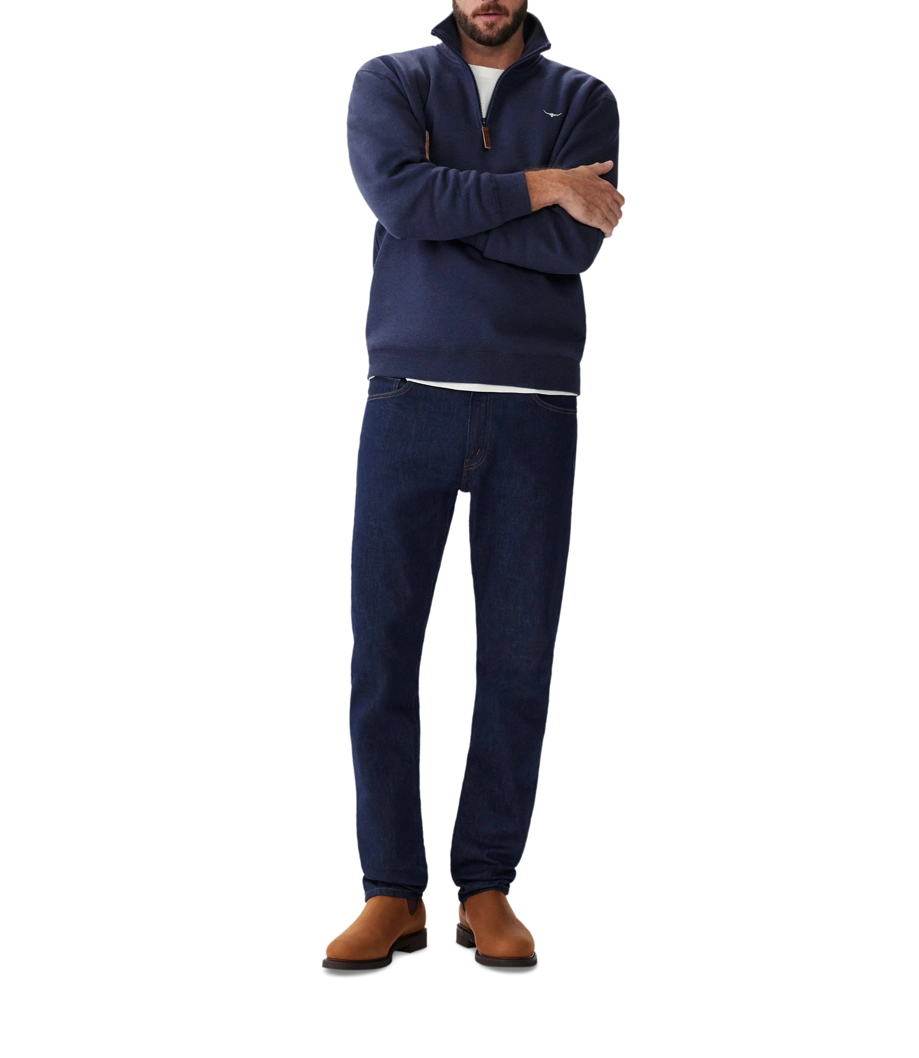 R.M. Williams Mulyungarie Fleece - Navy