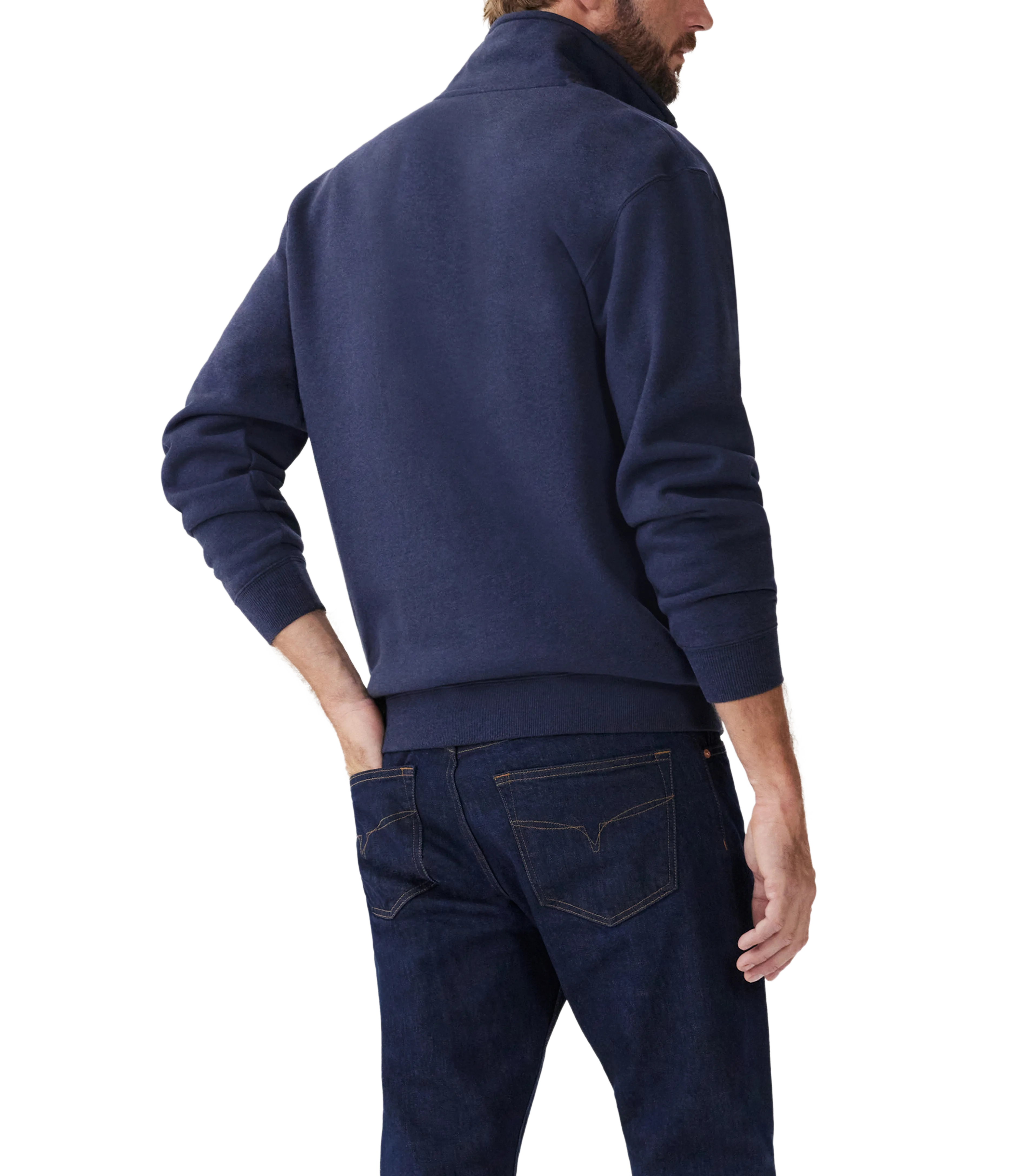 R.M. Williams Mulyungarie Fleece - Navy