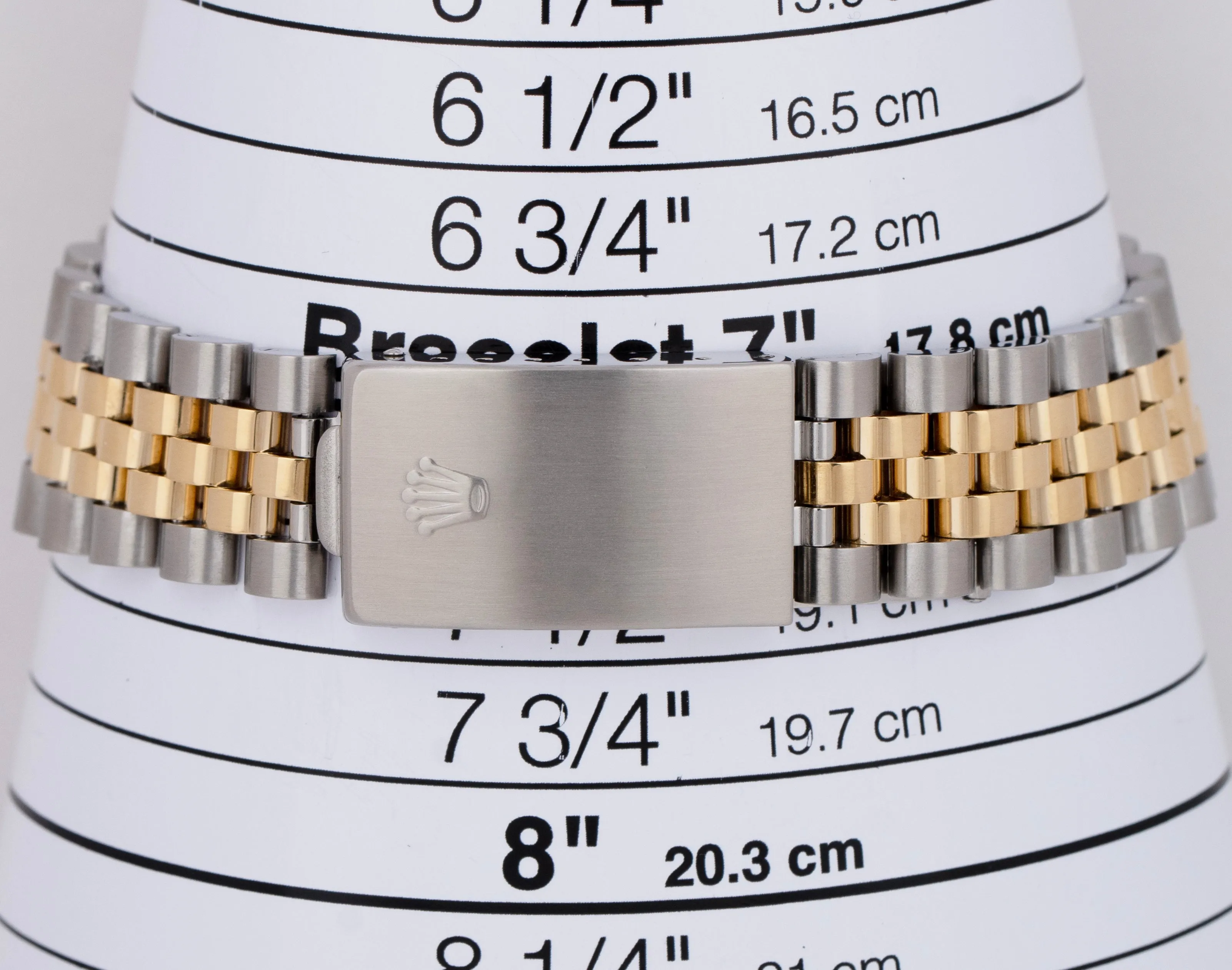 Rolex DateJust 36mm Champagne Dial NO-HOLES Steel 18K Yellow Gold 16233 Watch