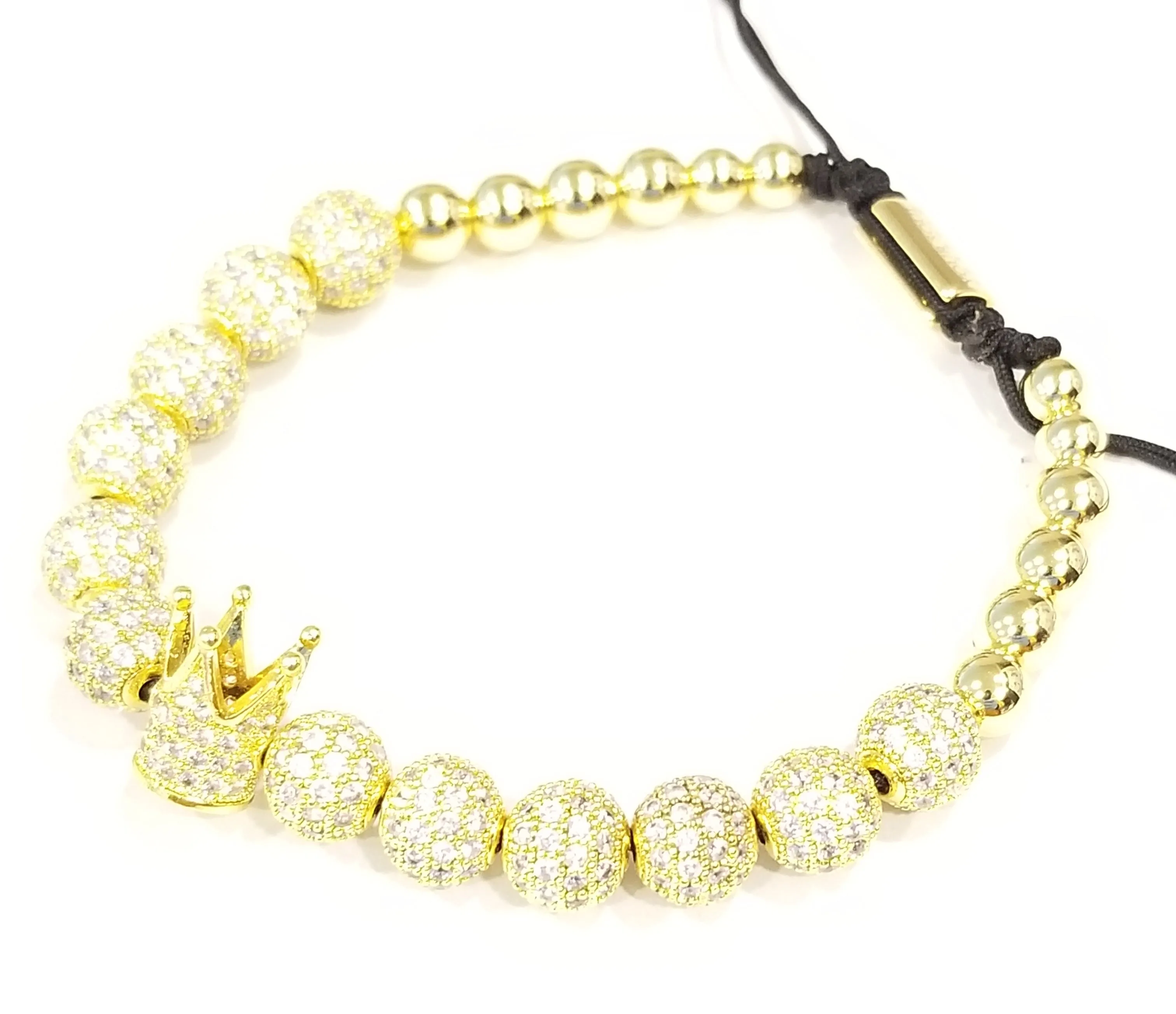 Royal Crown Adjustable Bracelet