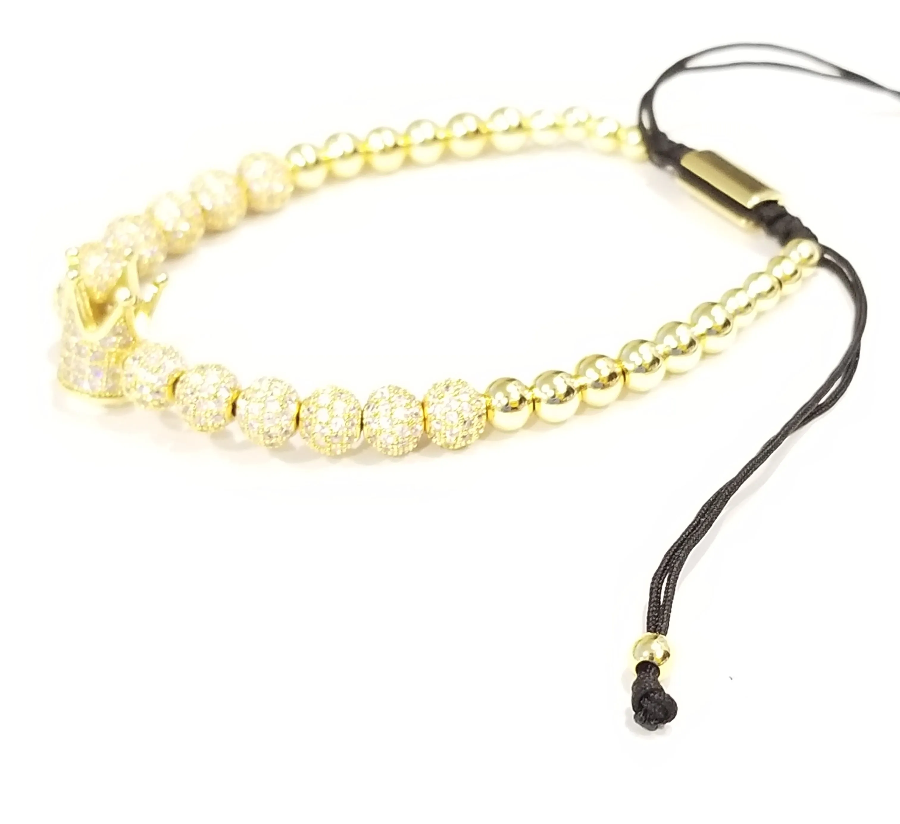 Royal Crown Adjustable Bracelet