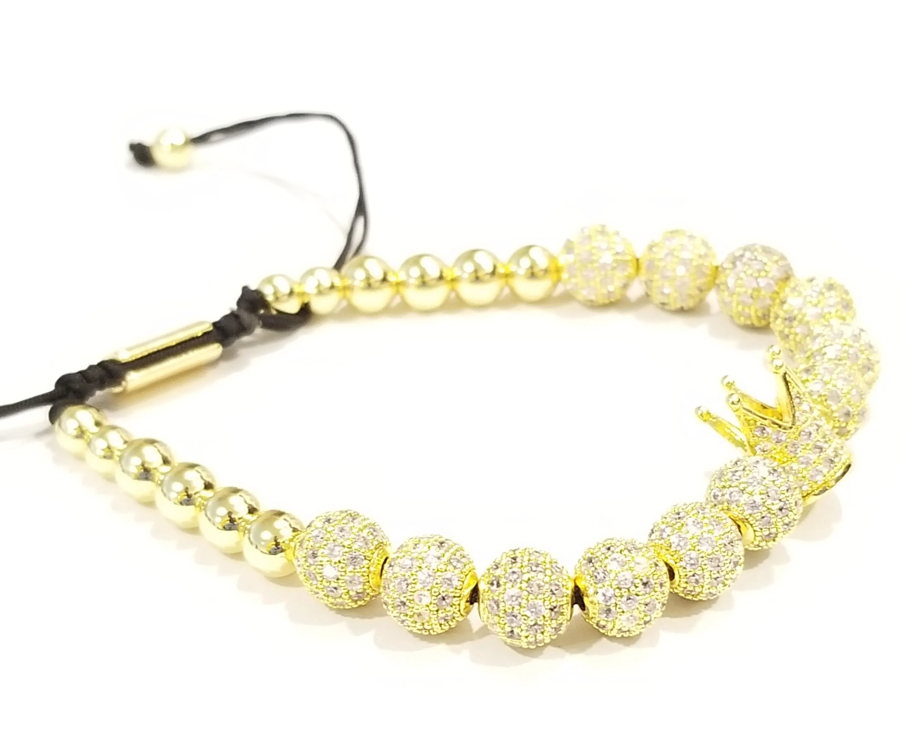 Royal Crown Adjustable Bracelet