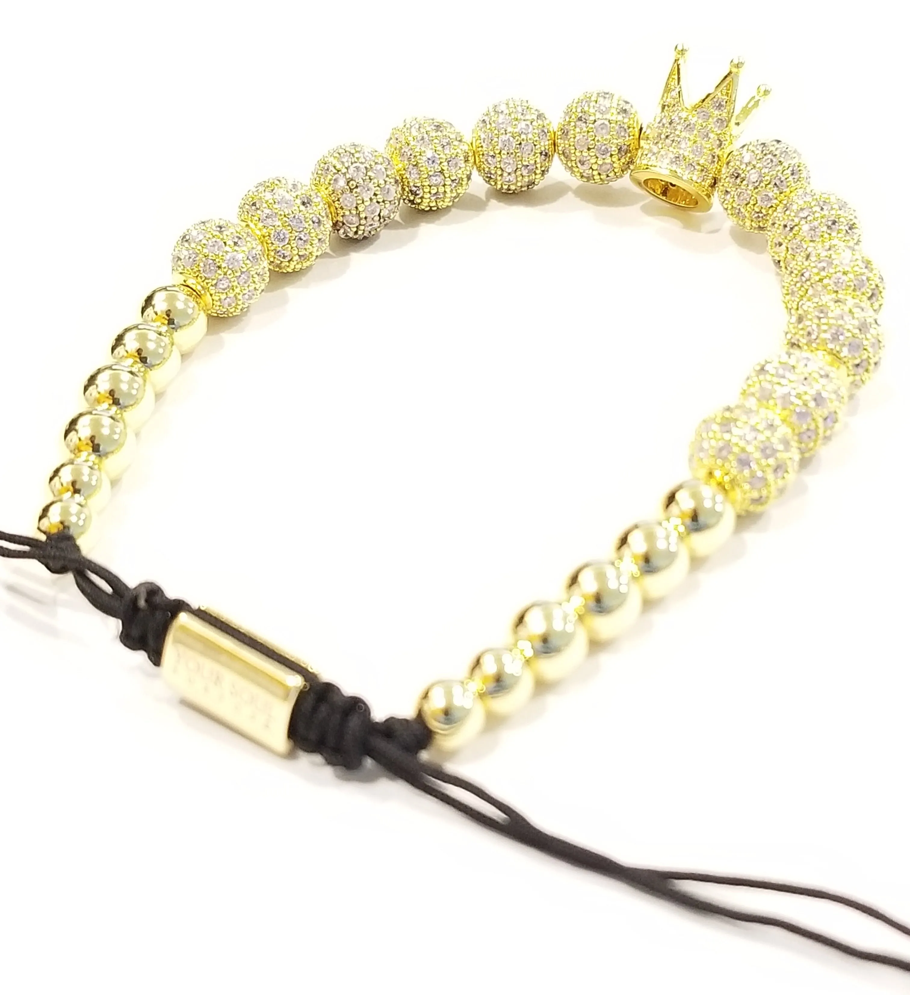 Royal Crown Adjustable Bracelet