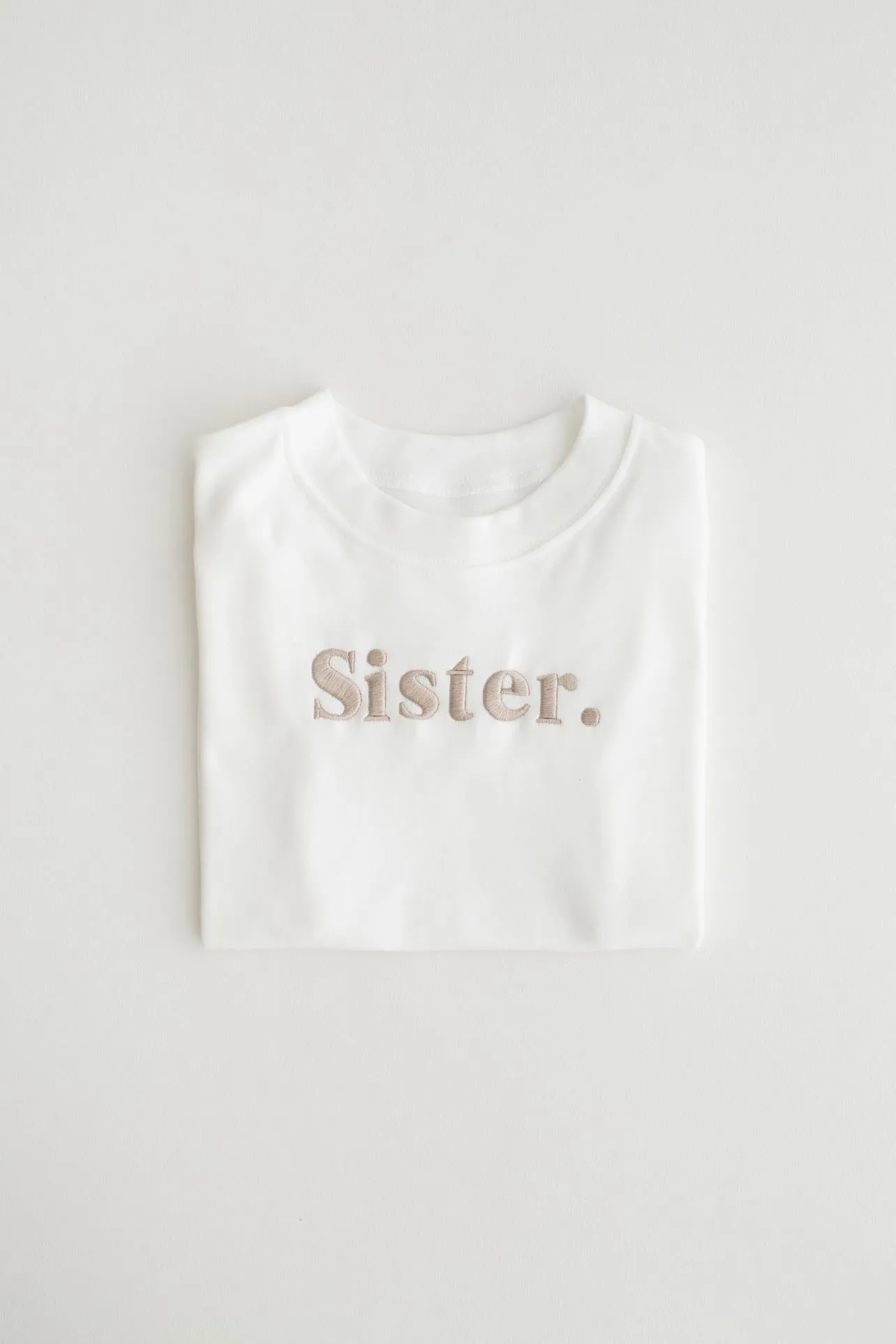 Sibling Tshirt Classic - Embroidered