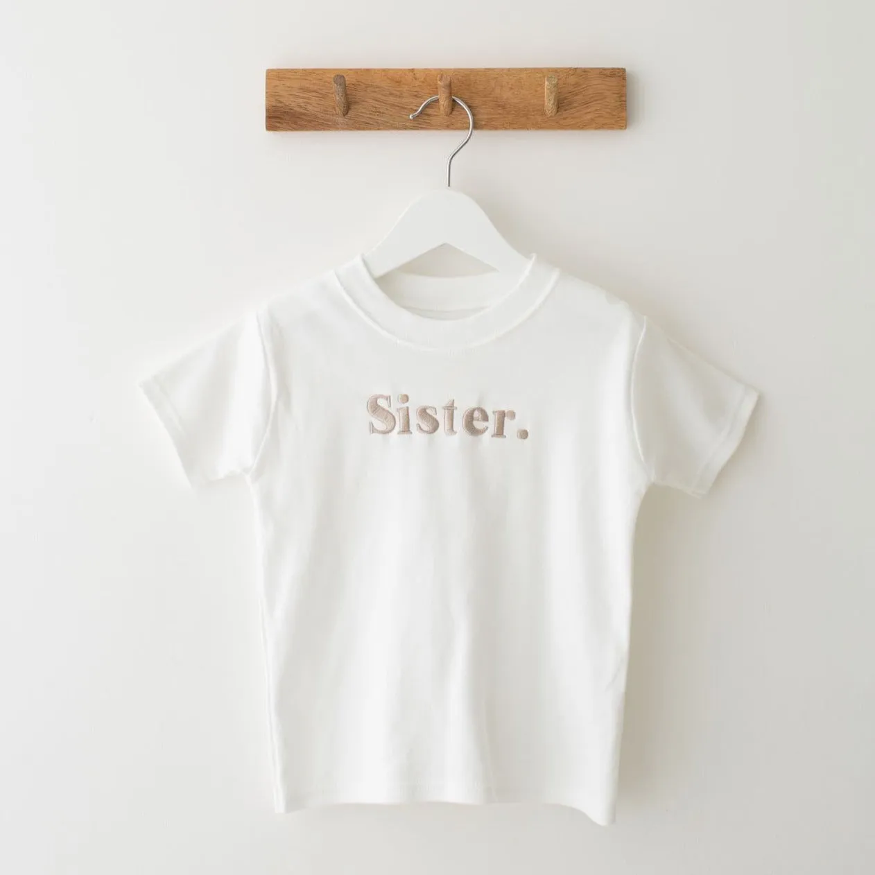 Sibling Tshirt Classic - Embroidered