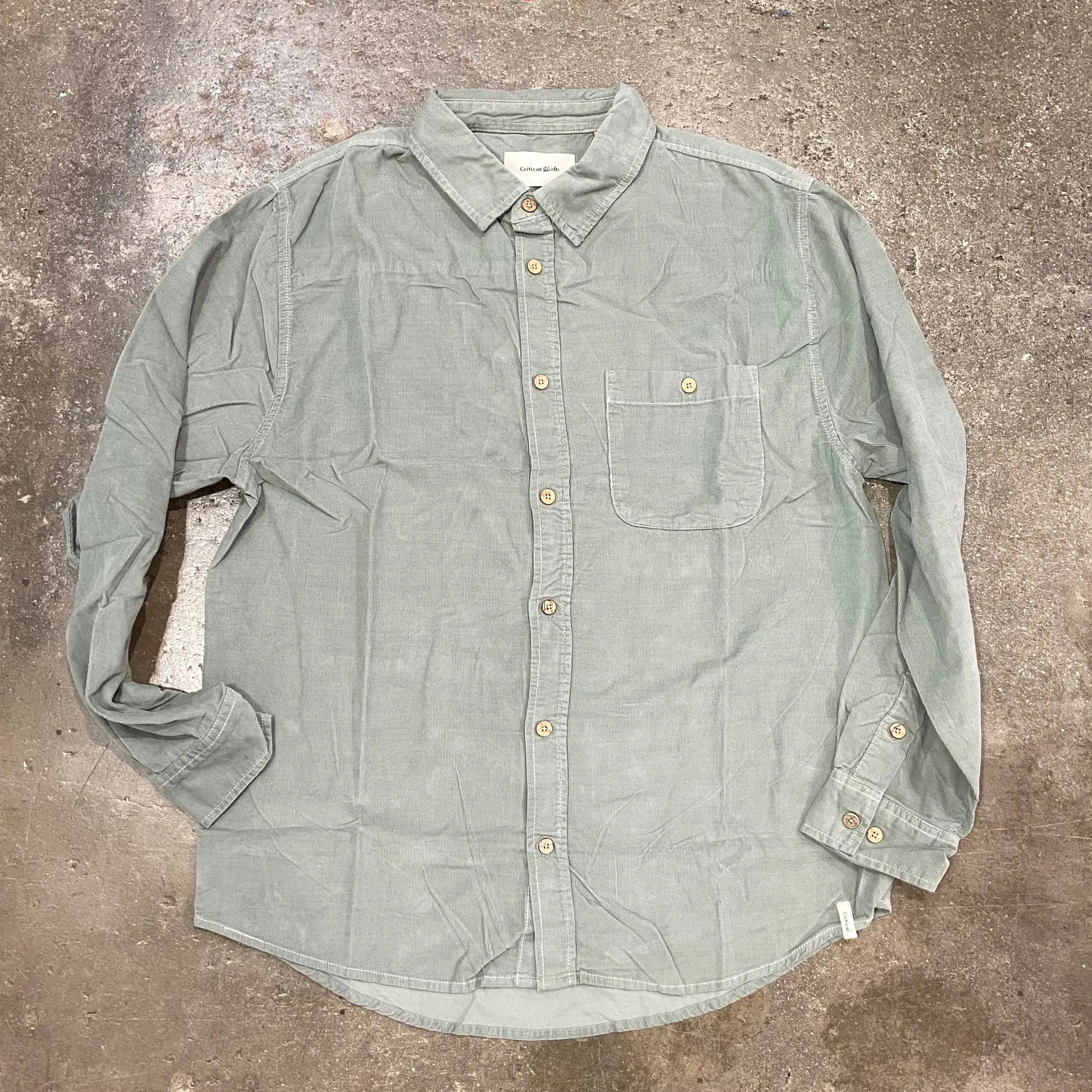 TCSS   QUANTUM LS CORDUROY SHIRT